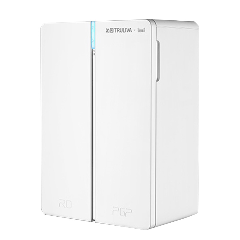 沁园(TRULIVA)净水器厨房家用小体积大流量 直饮反渗透厨下式净水机 600加仑KRL3936