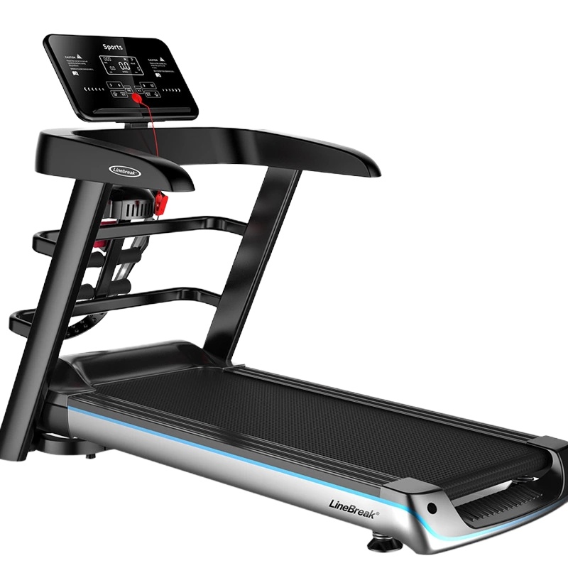 电动跑步机A6黑屏蓝牙多功能,跑步面积400*1020mm。