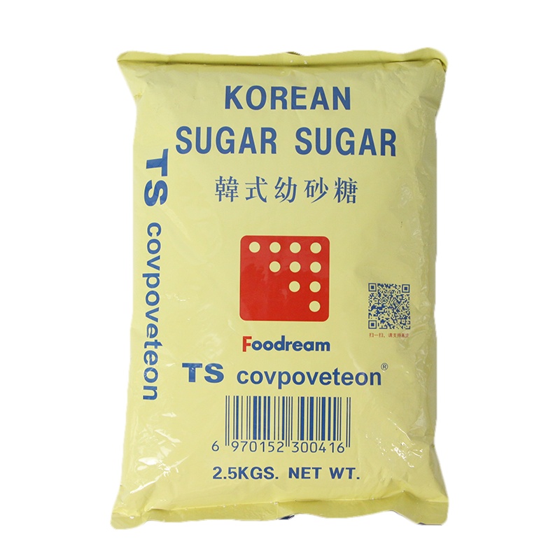 韩国幼砂糖颗粒均匀家用小袋装商用大袋装幼砂糖烘焙奶茶店专用