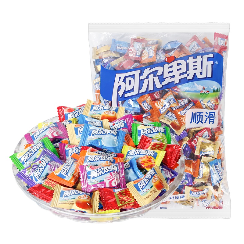 阿尔卑斯硬糖 1000g袋装多口味混合休闲零食婚庆喜糖糖果零食