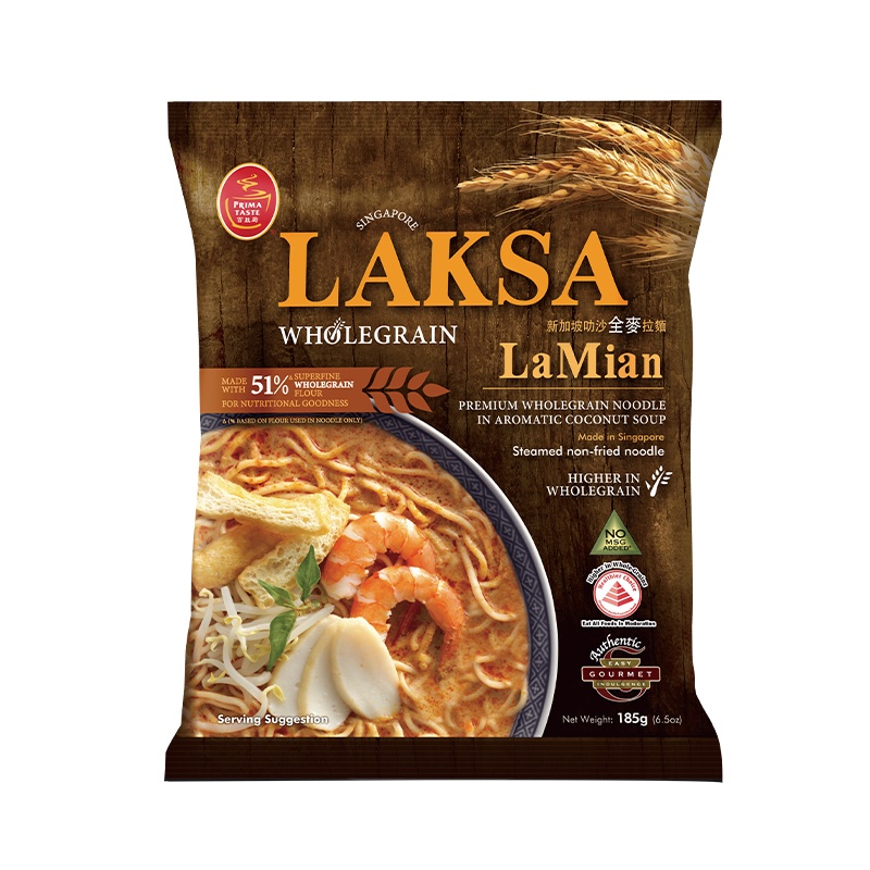 新加坡百胜厨拉面全球十大拉面泡面 全麦叻沙风味 方便面熬夜常备
