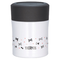 膳魔師THERMOS不锈钢真空断热焖烧杯 JBJ-303G POW 300ml 白黑色 焖烧杯/罐