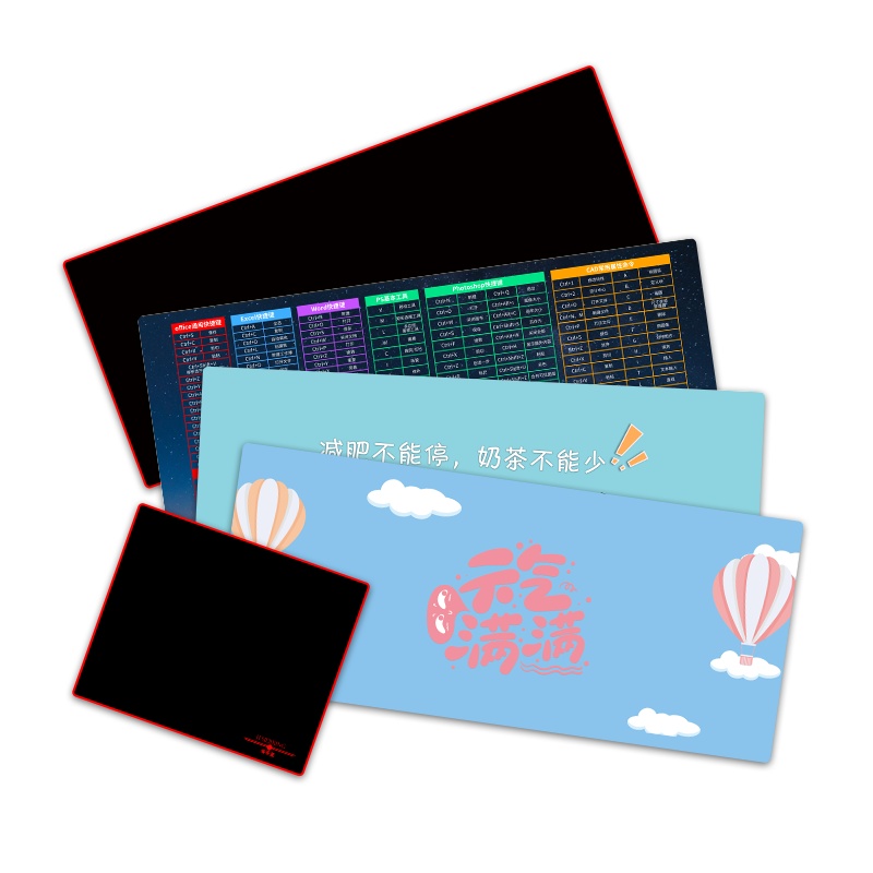 海帝星(HAIDIXING)星空快捷键 大号 800*300*3mm 加厚锁边电脑笔记本键盘办公家用电竞游戏桌垫