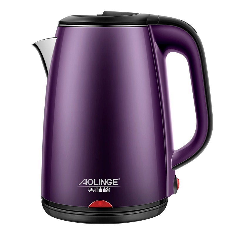 奥林格(AOLINGE) BM-8保温家用电热水壶全自动断电烧水器电热烧水壶开水壶热水壶防干烧煮茶器1.8L丁香紫