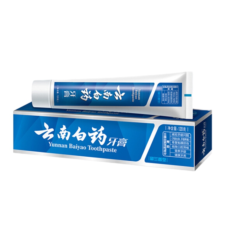 云南白药牙膏(留兰香型) 120g(36)