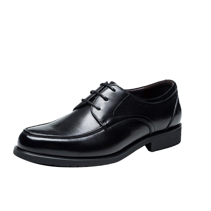 奥康男鞋商务男士正装皮鞋系带大码真皮鞋子男正品