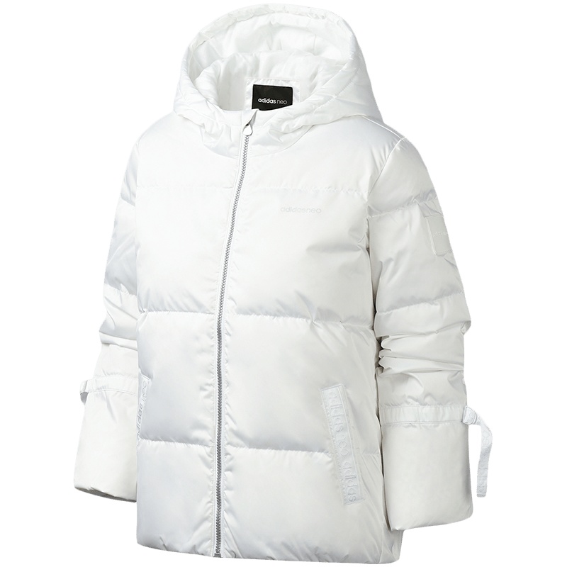 adidas阿迪达斯NEO女装运动服休闲保暖羽绒服EI4384