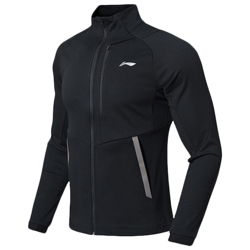 李宁男休闲开衫卫衣