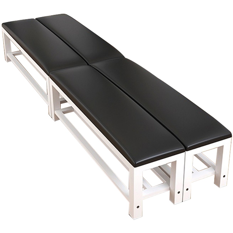 创世人 健身房长条凳子软包床尾凳更衣室沙发凳试换鞋凳现代简约浴室长凳