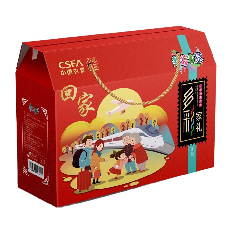 中国农垦 干果礼盒中垦优选多彩家礼