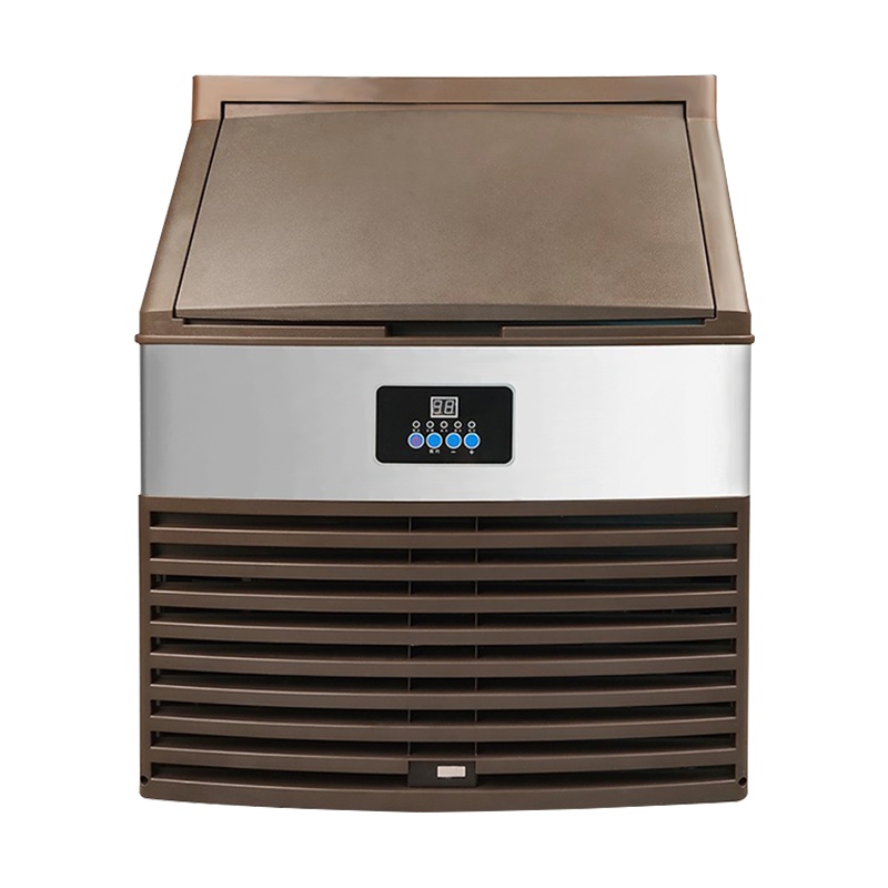友田YOUTIAN制冰机大产量商用奶茶店小型酒吧KTV全自动方型冰块制造机BY-280PF120(落地式)