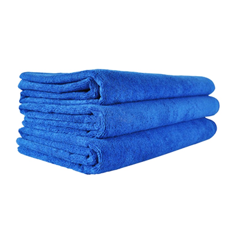 汽车洗车毛巾超细纤维毛巾吸水加厚擦车巾140*70CM清洁毛巾3条装