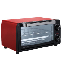 荣事达(Royalstar)电烤箱 家用迷你小型智能10升小容量烘焙多功能全自动 酒红色 RK-10T2(10L)