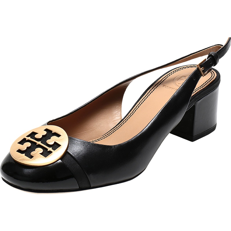 TORY BURCH 托里·伯奇 奢侈品 女士皮革凉鞋粗跟鞋 61752