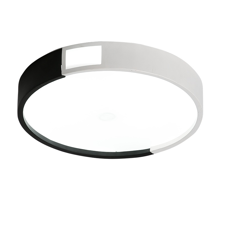 Grevol品拓(PINTUO)LED吸顶灯卧室灯北欧简约现代铁艺圆形餐厅创意个性房间卧室灯家用灯具灯饰18M2