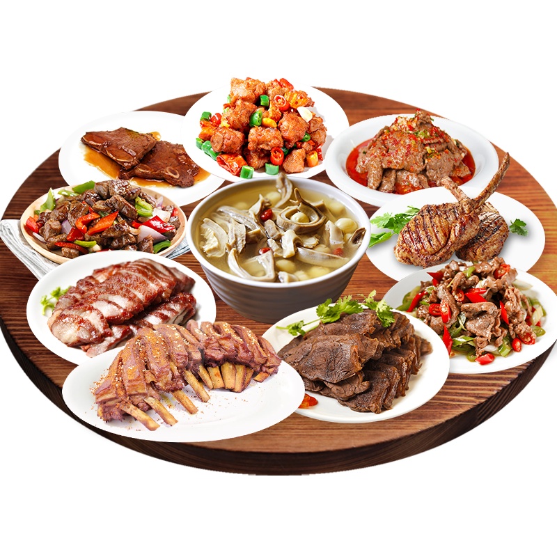 如意三宝家庭方便菜10道菜酒店特色菜