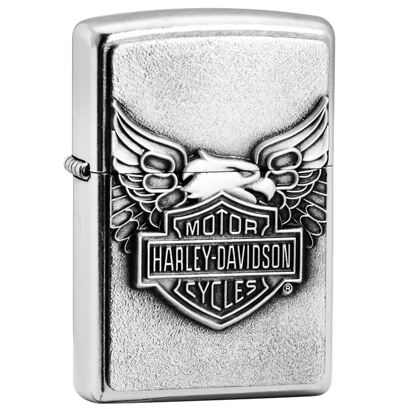 美国ZIPPO打火机 芝宝 哈雷铁鹰章 20230