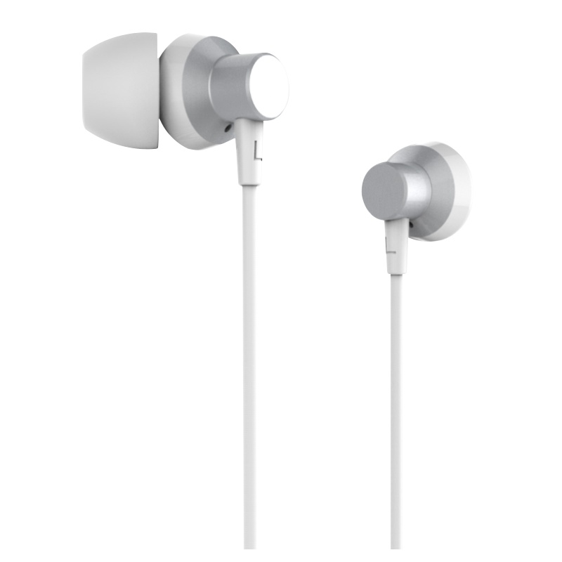 REMAX 金属音乐通话耳机 3.5mm接口 小米 华为 手机可用 锖色 手机有线耳机3.5mm