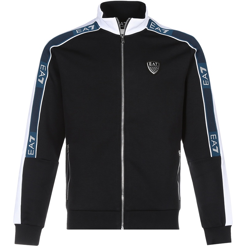 EMPORIO ARMANI EA7 阿玛尼 男士 聚酯纤维/棉拉链运动外套赛车 6HPM02 PJ3MZ