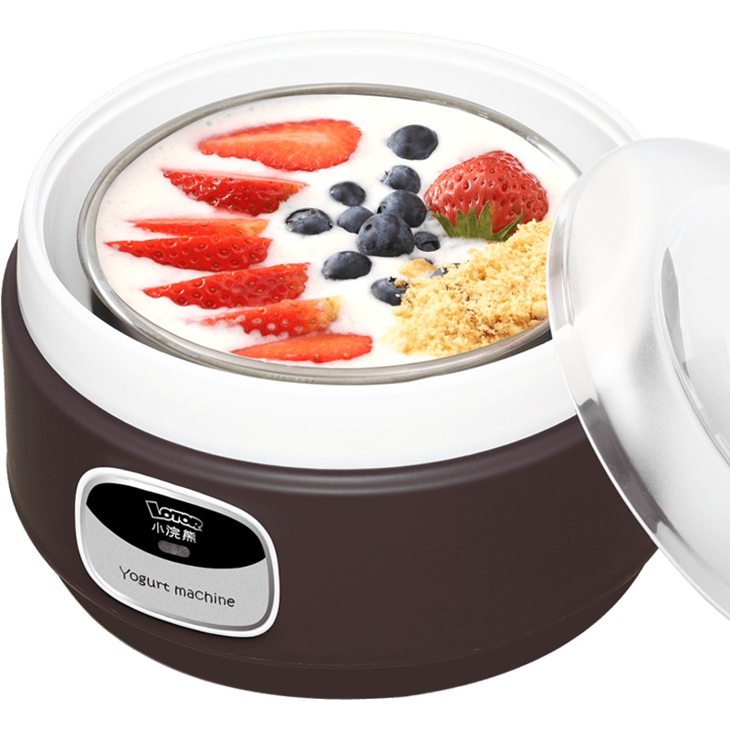 小浣熊小型酸奶机全自动家用自制迷你宿舍发酵多功能玻璃分杯纳豆米酒