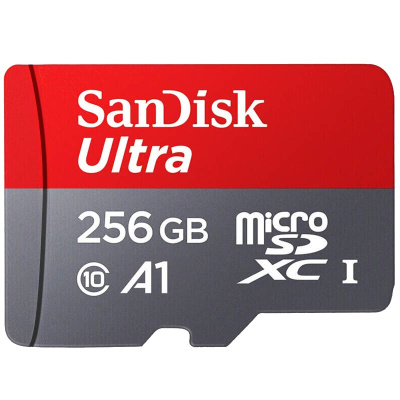 闪迪(Sandisk)256GB TF卡读150MB/s A1 CLASS 10手机内存卡 存储卡 tf卡