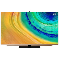 华为智慧屏 V75 HEGE-570 75英寸4K超高清人工智能液晶电视 4+64GB AI摄像头120Hz高刷 摩卡金