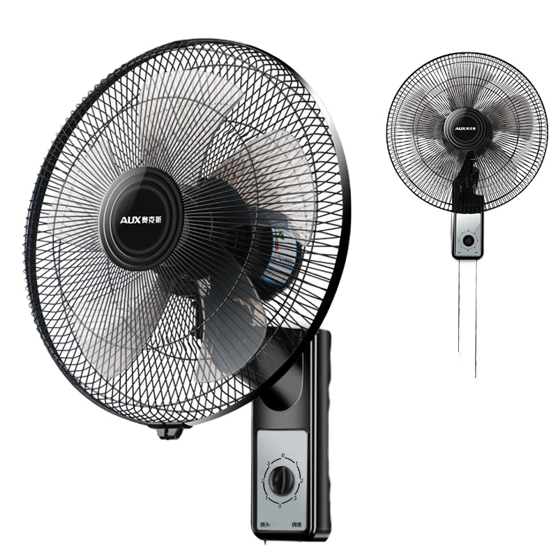 壁扇挂壁式电风扇家用壁挂式餐厅摇头大电扇宿舍电扇 18寸铁壁扇