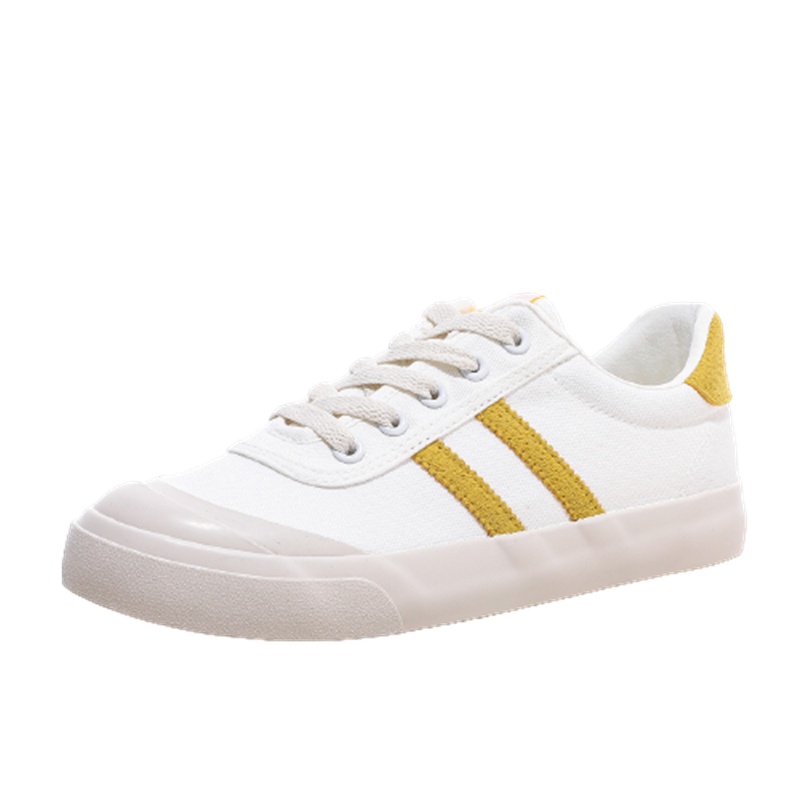 回力(Warrior)低帮拼色板鞋女运动休闲鞋透气帆布鞋