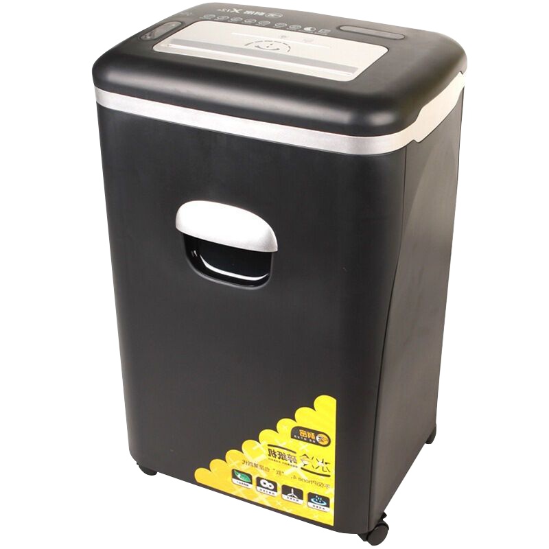 科密(Comet) X12C 水冷碎纸机 长时间办公碎纸机 连续碎 23L 4级 黑色 粉碎机