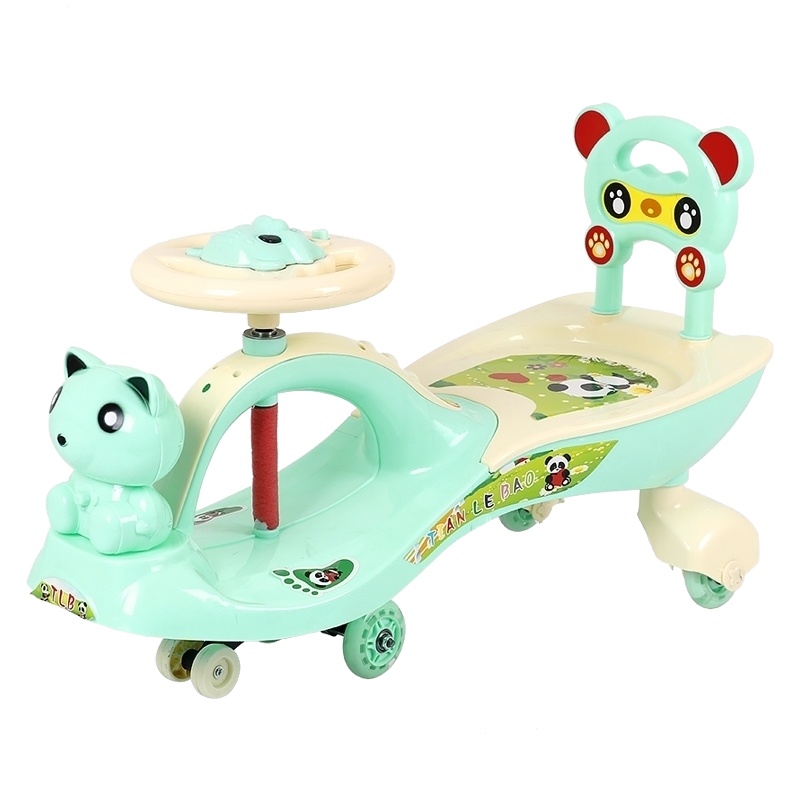 儿童扭扭车万向轮1-3岁宝宝男女孩防侧翻大人可坐摇摆滑行溜溜车