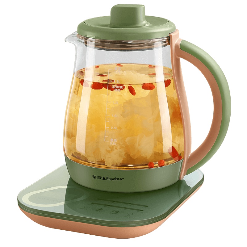 荣事达(Royalstar)养生壶YSH1715A全自动家用小型花茶养身多功能办公室加厚玻璃煮茶器