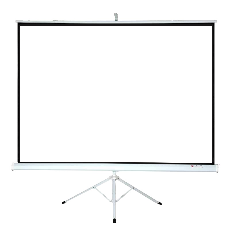 红叶100英寸16:10(兼容16:9)投影幕布投影布投影机投影仪幕布 玻珠幕 多应用场景 稳固升降支架 坚固耐用