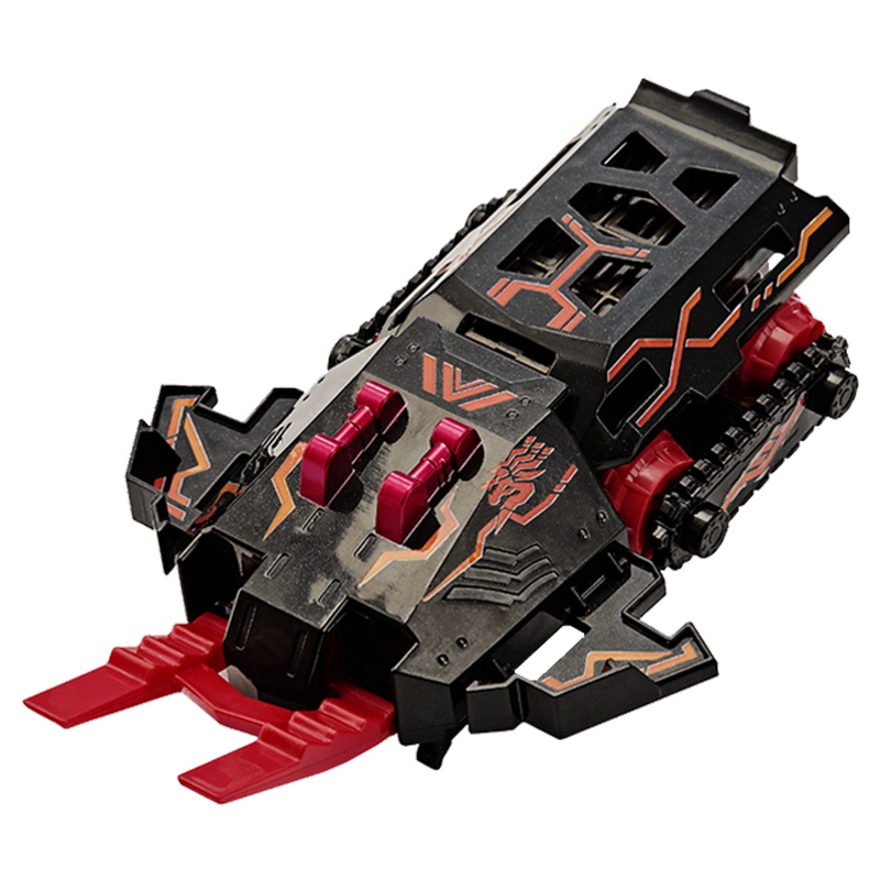 三宝炫斗战轮玩具翻转格斗对战车炎龙战刃疾电獠牙儿男孩玩具套装 标准版战轮-重型号角