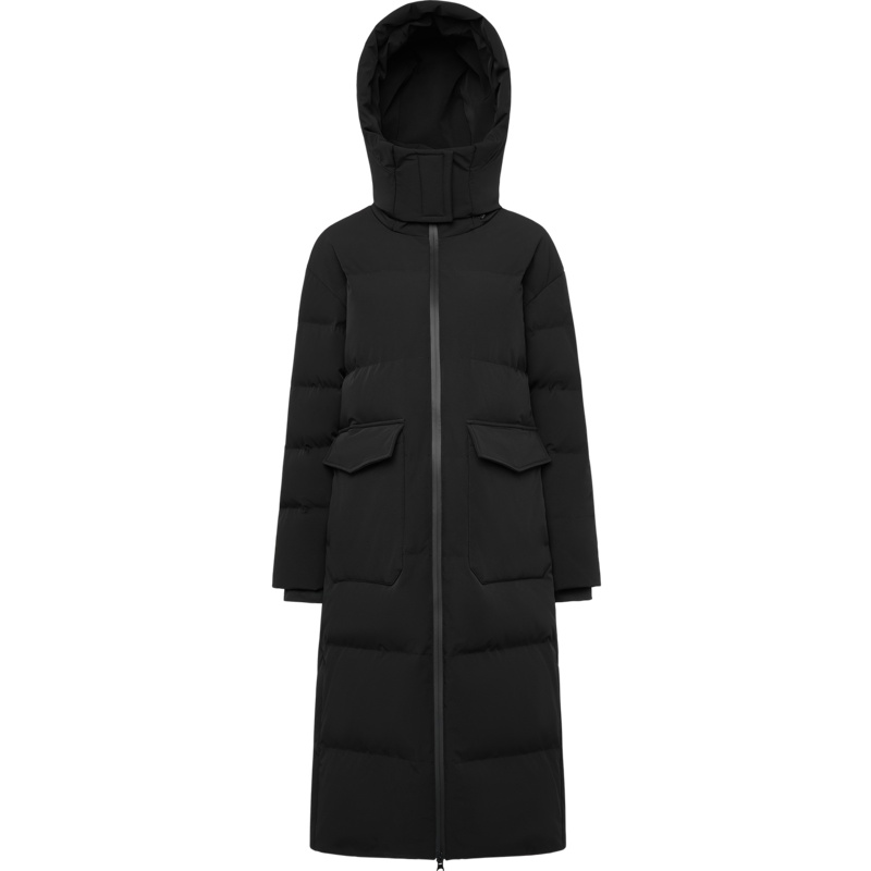 波司登女羽绒服可脱卸帽长款过膝新款保暖厚款外套B90142314