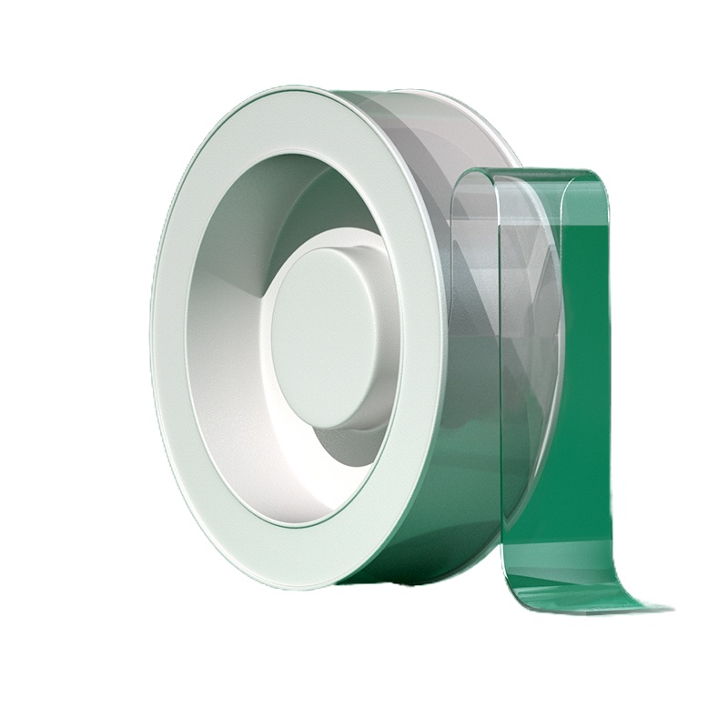 得力30mm*5m纳米强力无痕魔力胶带 随手贴 透明家用车用无痕双面胶 33612 可重复使用(2个起拍)