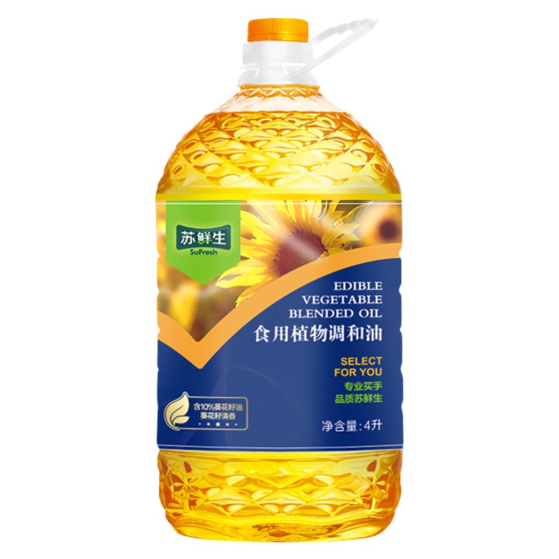 苏鲜生 [苏宁自有品牌] 食用植物调和油4L