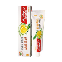 高露洁柠爽亮白牙膏120克*2