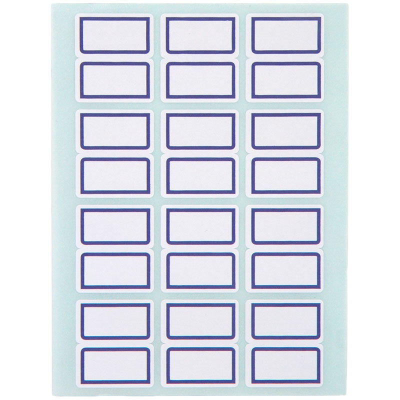 得力 手写不干胶 自粘性标签贴纸小取口纸分类贴纸 DL7194 一套10本装