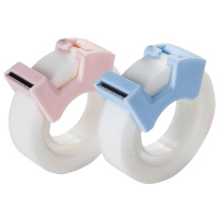 得力(deli)30112隐形胶带纸2卷/卡 12mm*20y*50um粘字贴错题粘贴复印可复制学霸学生用女抄题整理神器