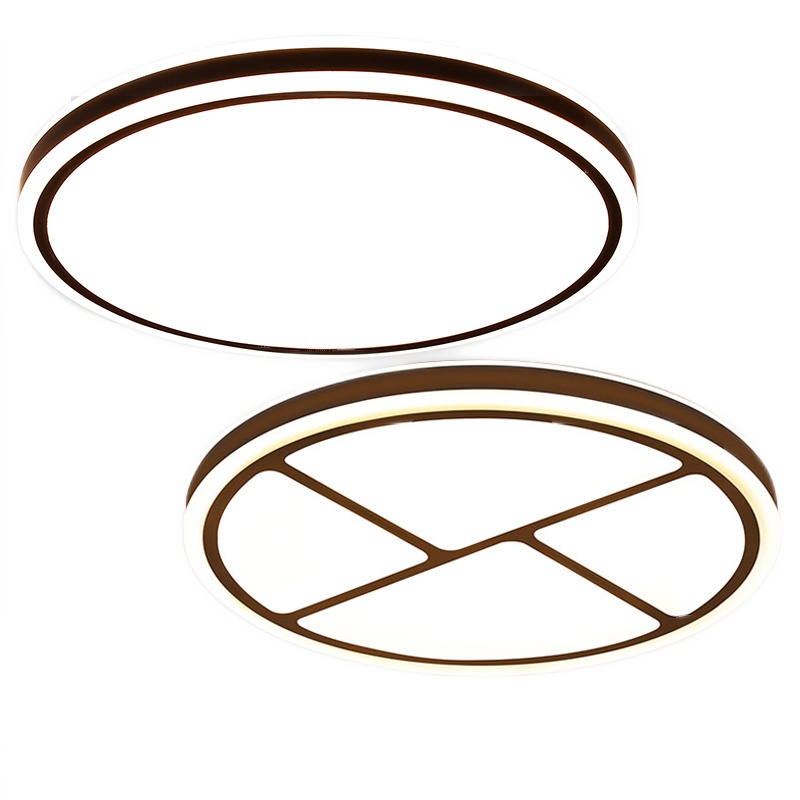 led吸顶灯卧室灯圆形超薄客厅灯简约现代大气餐厅阳台过道灯灯具