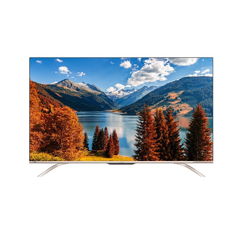 海信 55英寸 4K超高清 全场景语音一呼必应 一体化钢框 AI人工智能电视