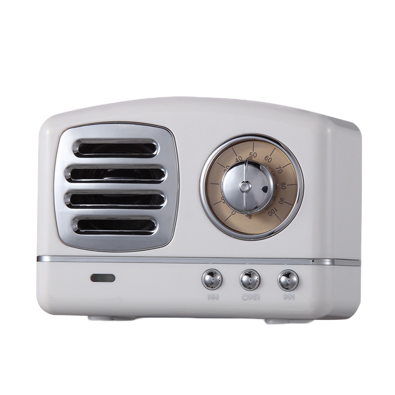 新款无线复古蓝牙音箱定制印logo手机u盘迷你小音响