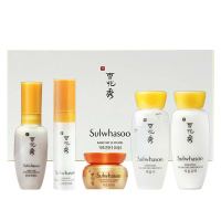 sulwhasoo 雪花秀面部护肤套装礼盒中样五件套 旅行套装5件套 补水保湿 滋润营养