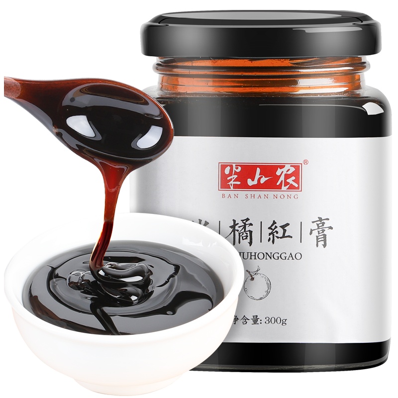 半山农 化橘红膏 化橘红冲泡膏茶饮 300g/罐 化州橘红膏蜂蜜炼甘草桔橘红糖膏