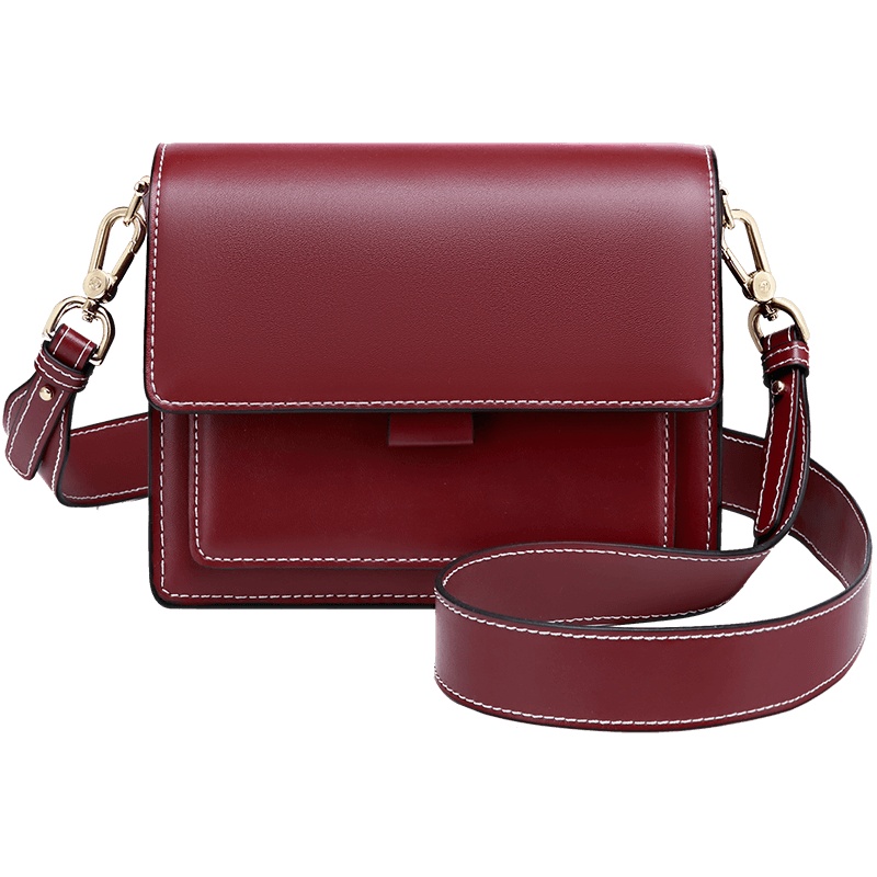 GOLF/高尔夫小包包女新款女包秋冬百搭时尚真皮单肩包斜挎包潮风琴包