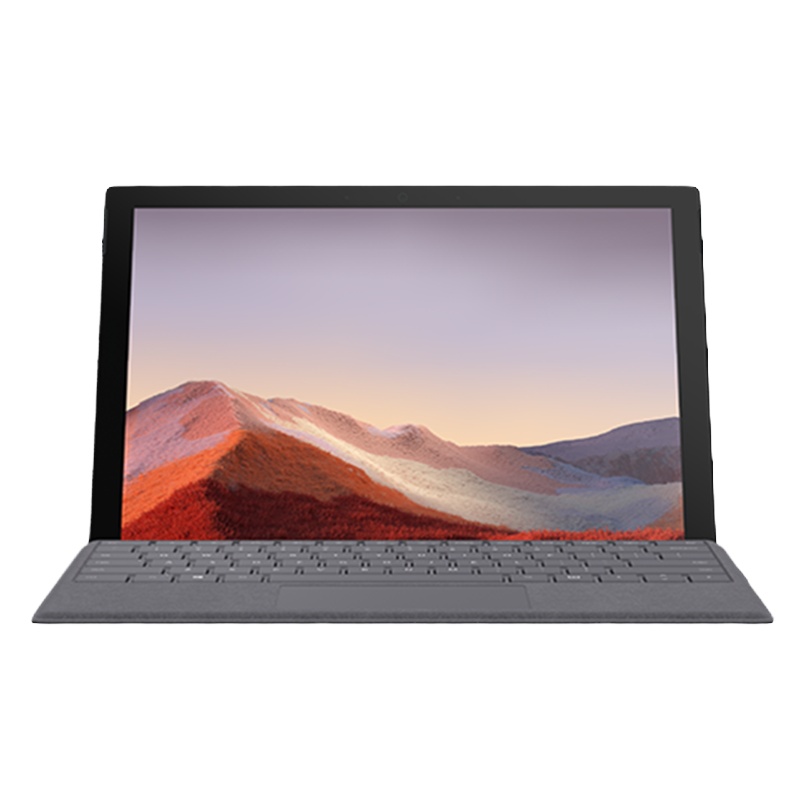 微软(Microsoft)Surface Pro 7+商用二合一平板电脑11代i5 16G+256G 亮铂金主机+亮铂金键盘 12.3英寸轻薄 高色域 Win10专业版 送鼠标