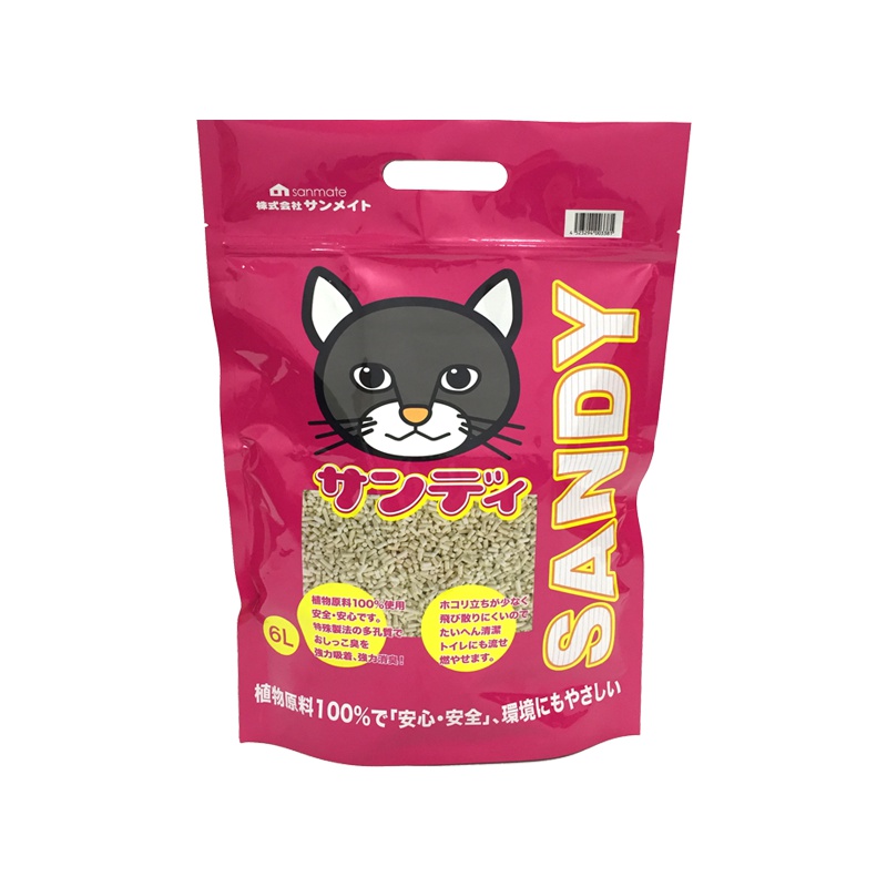 Sanmate莎美特玉米豆腐猫砂2.8kg(6升)