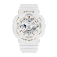 卡西欧（CASIO）手表 BABY-G时尚潮流运动女石英表女双显防震防水表BA-110GA-7A1