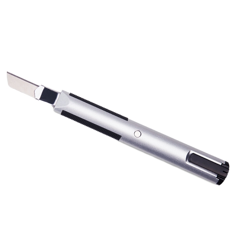 得力2072美工刀(银)单把