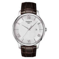 天梭(TISSOT) 俊雅系列 石英表 男 瑞士品牌 带日历 防水男士手表T063.610.16.038.00